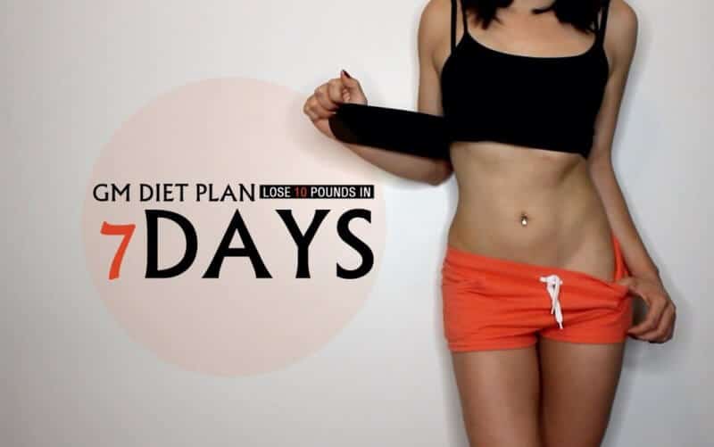Gm 7 Day Diet Plan Pdf