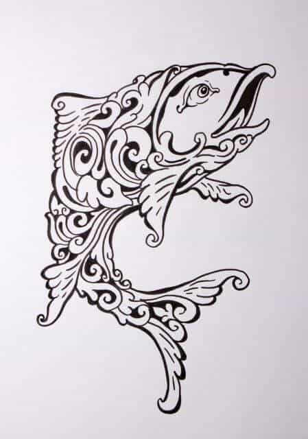 Haida Tattoo Design