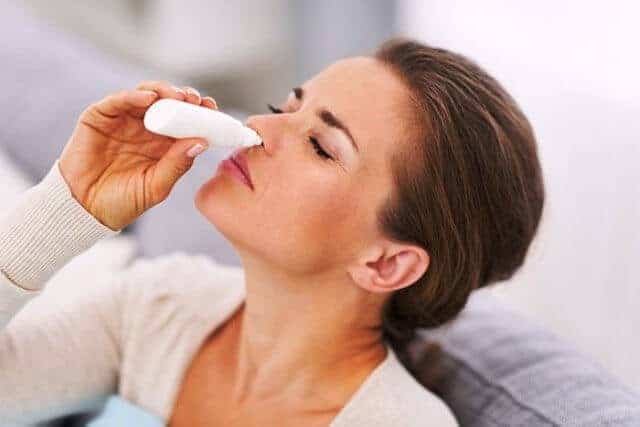 Making a nasal spray