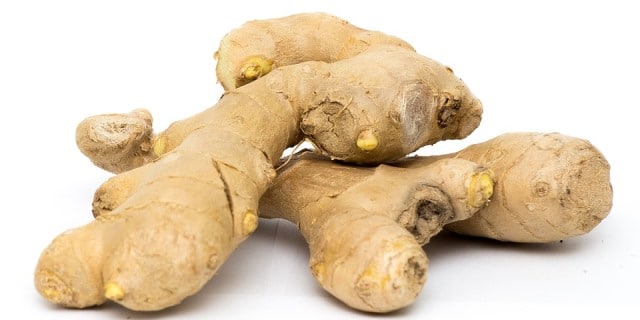 Ginger to treat hives breakout