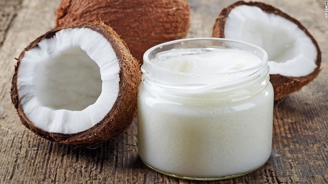 Coconut oil and sugar