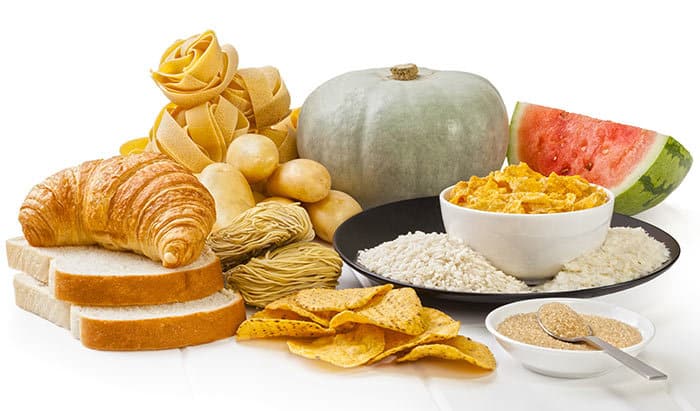 Carbohydrate rich food