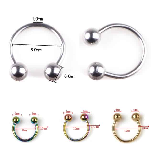 Jwellery for smiley piercing