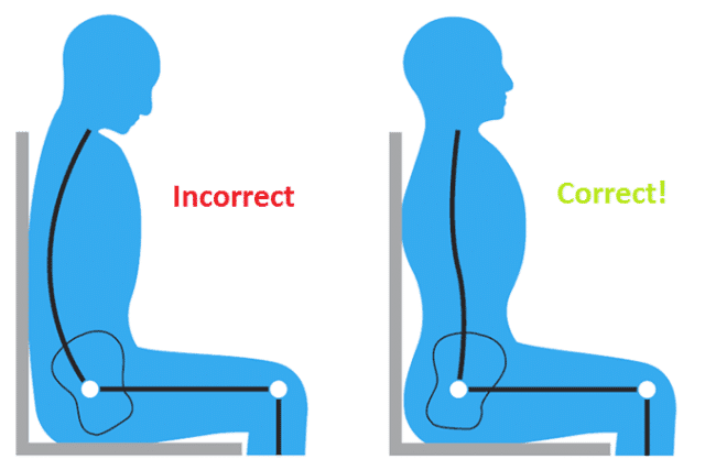 Maintain posture
