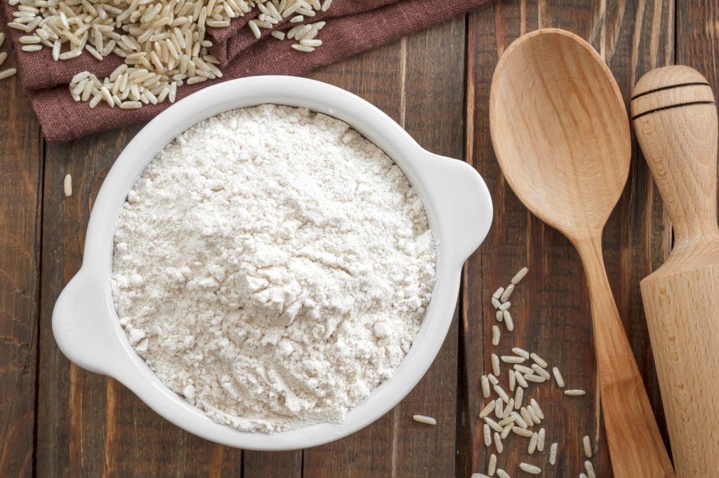 Rice flour paste