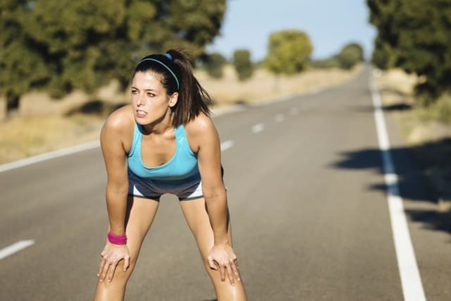 Strenuous exercise causes irregular periods.