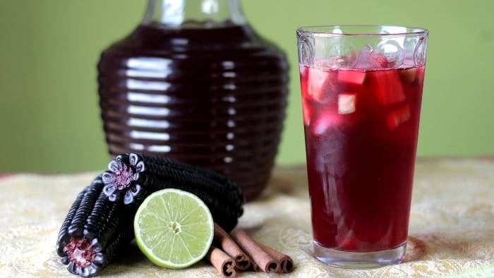 Purple corn juice