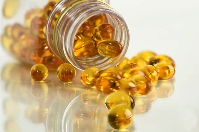 Fish oil as blood thinner