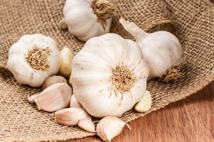 Garlic as blood thinner