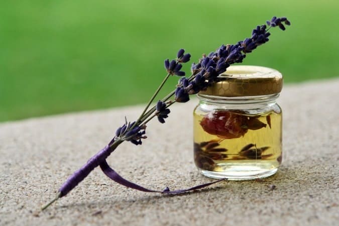 Lavender essential to treat back spasm