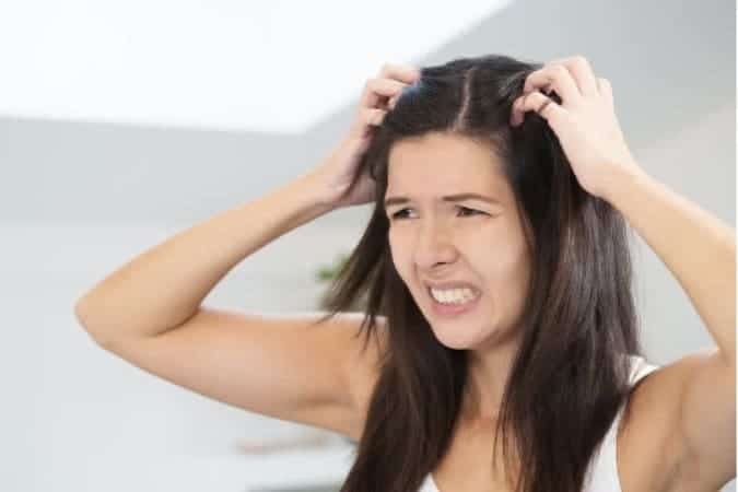 Symptoms of hair dye allergy